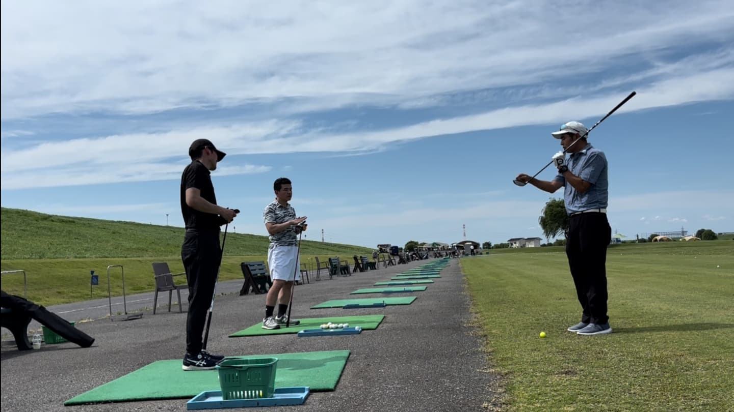 ＦＷアイアン専門レッスン途中