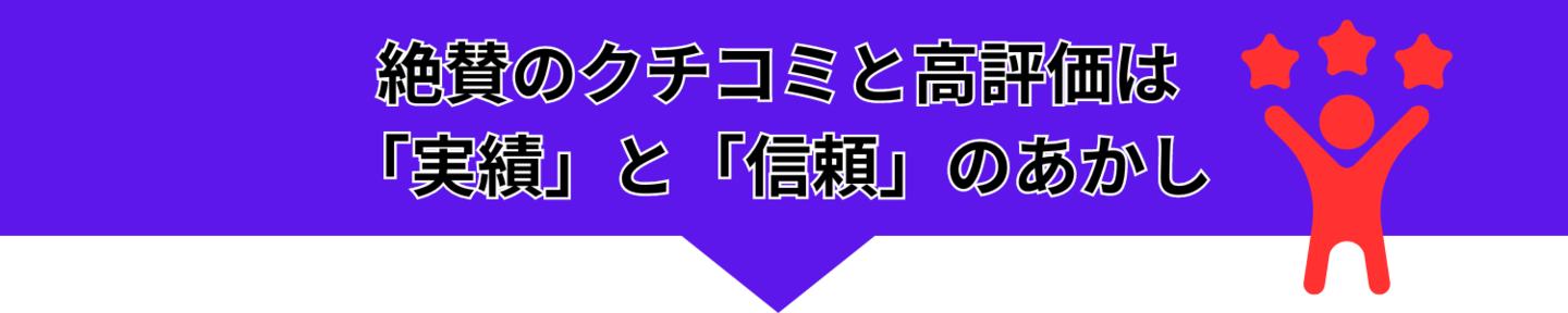 クチコミと高評価