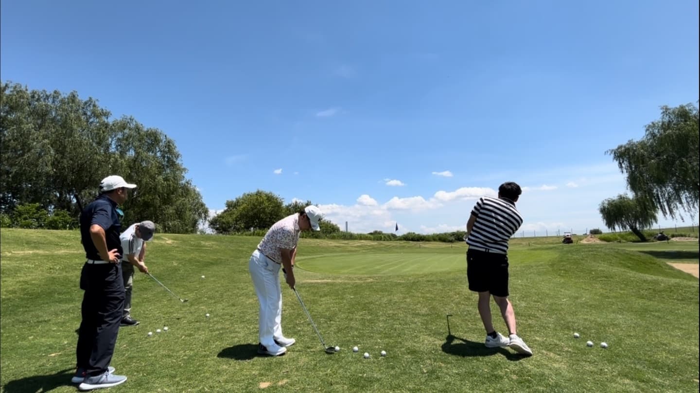 アプローチ距離感練習